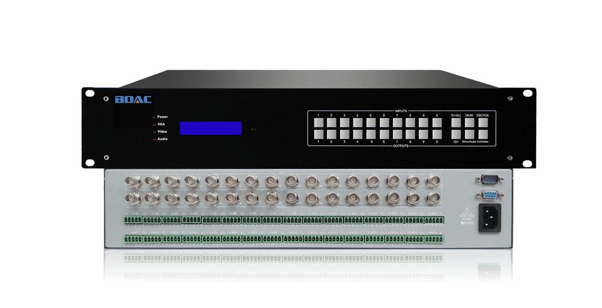 16路AV矩阵切换器