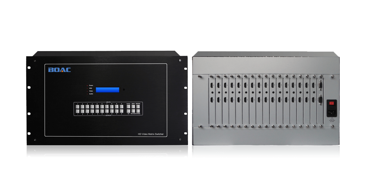 16路HDMI高清矩阵切换器