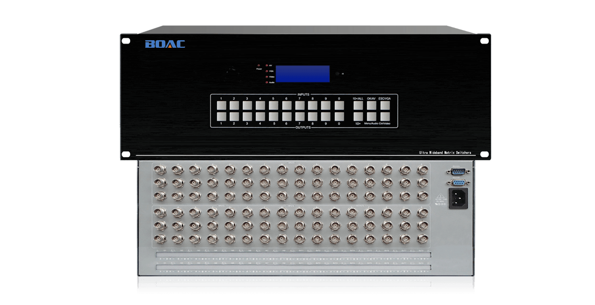 16路分量视频矩阵切换器
